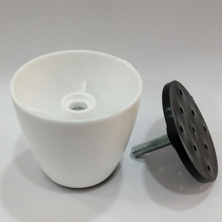 6 Cm Vazo Tablalı Ayarlı Ayak Beyaz-4.jpg
