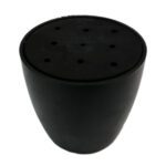 6 Cm Vazo Tablalı Ayarlı Ayak Siyah-1.jpg