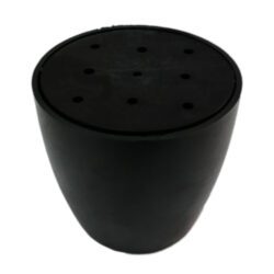 6 Cm Vazo Tablalı Ayarlı Ayak Siyah-1.jpg