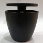 6 Cm Vazo Tablalı Ayarlı Ayak Siyah-3.jpg